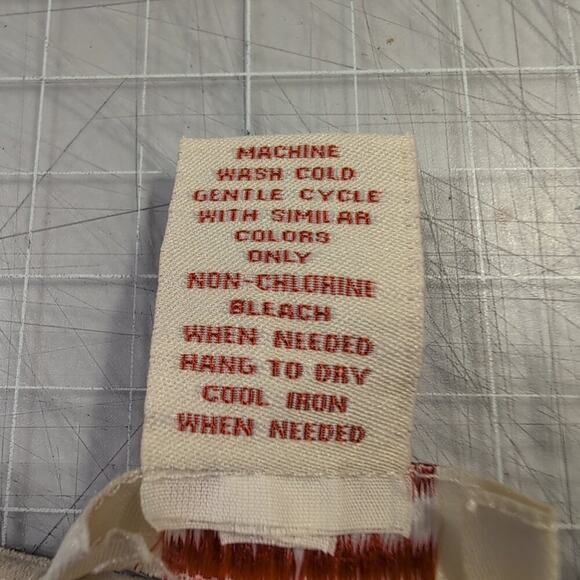 Sundance Cream Sheer Lacey Peplum Top, size small, Boho, Casual, Spring/Summer - Picture 4 of 8